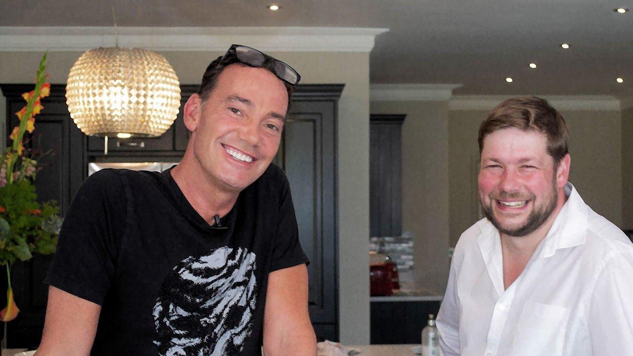 Celebrity Yorkshire Auction House backdrop