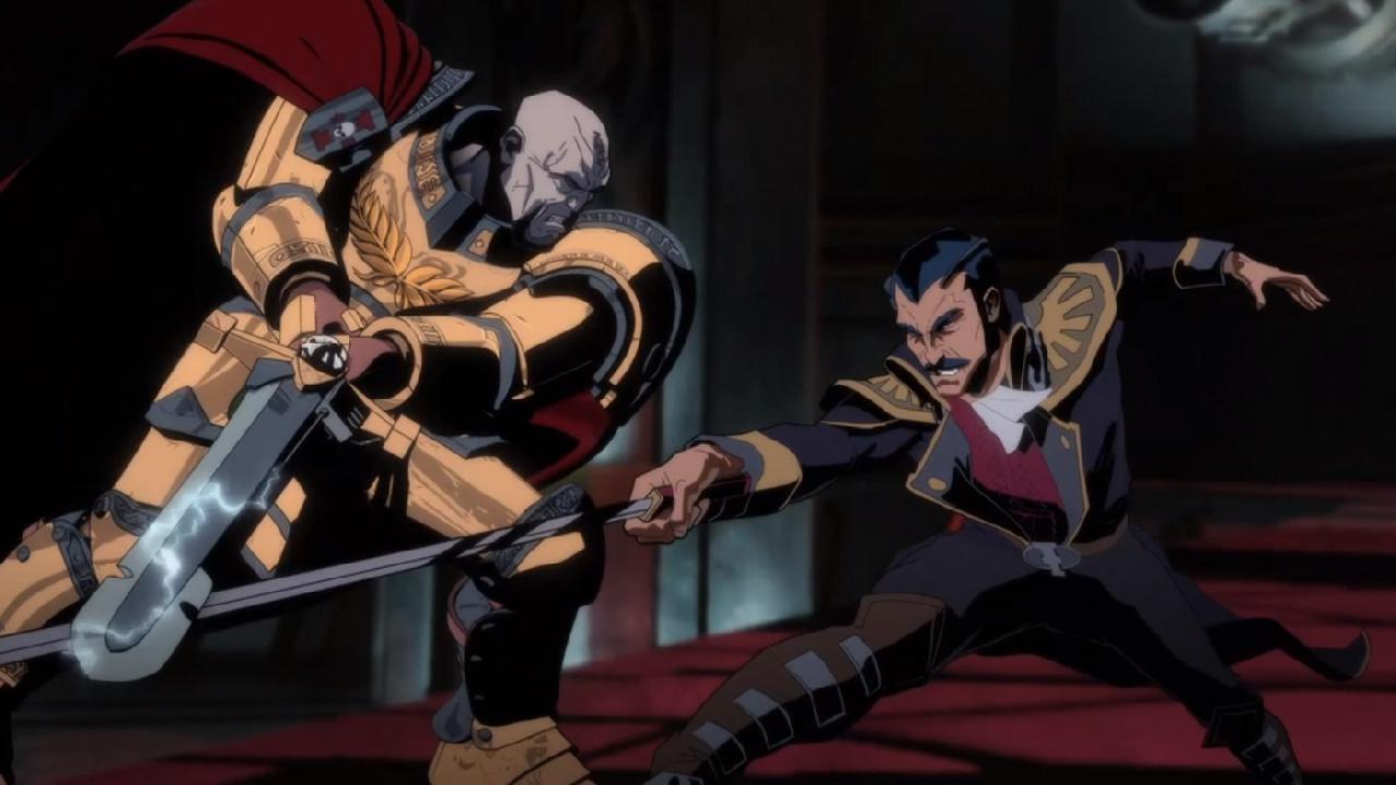 Hammer and Bolter backdrop