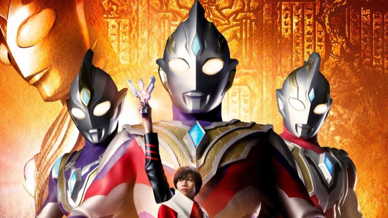 Ultraman Trigger: New Generation Tiga backdrop