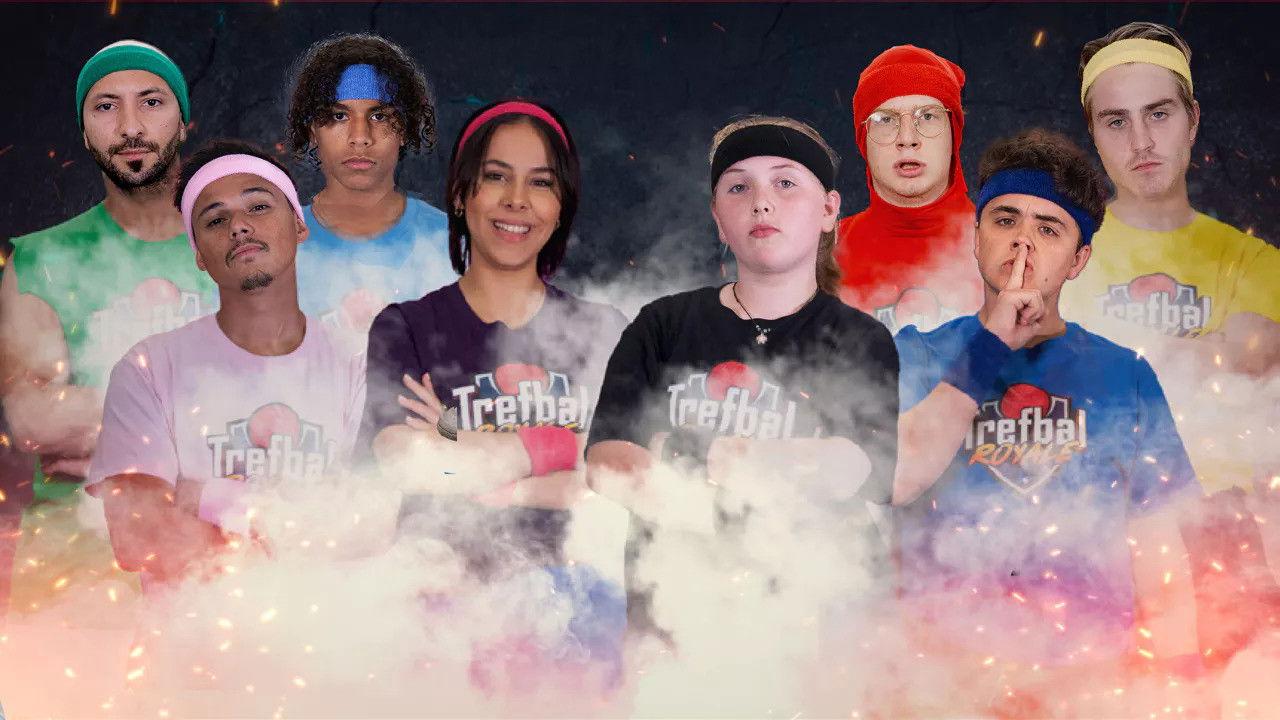 Trefbal Royale backdrop