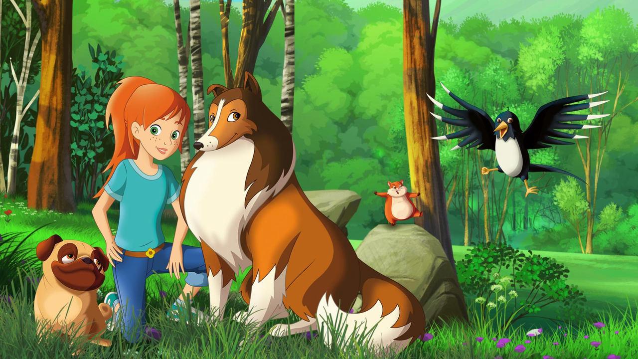 The New Adventures of Lassie backdrop