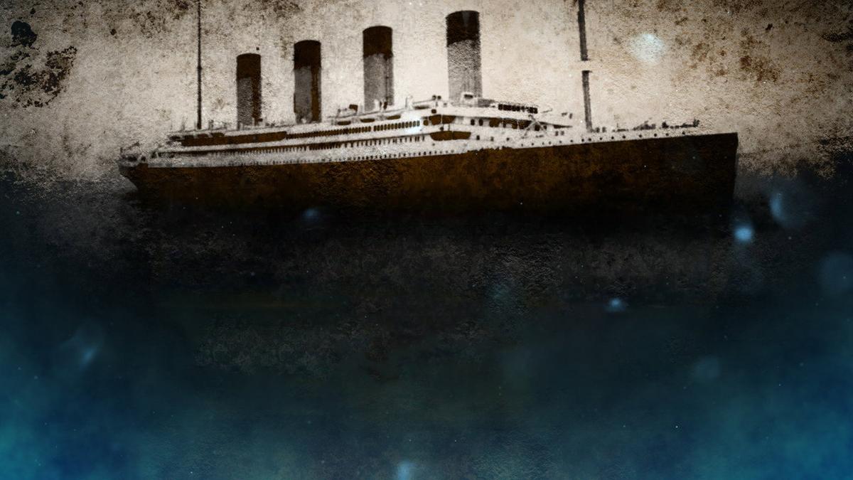Titanic Secrets backdrop