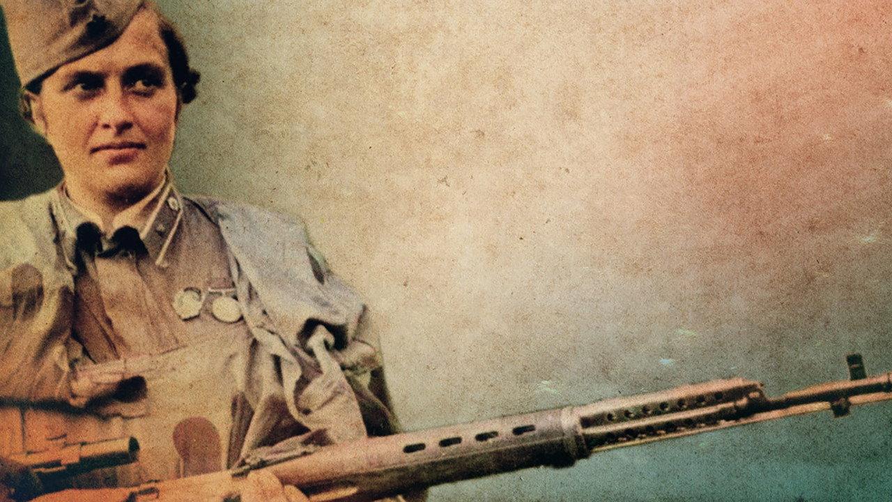 Women on the Front Line backdrop