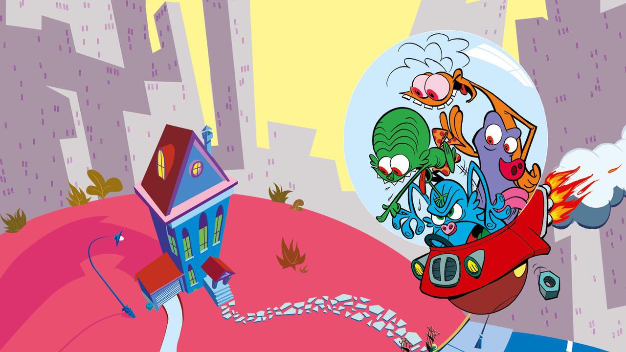 Space Goofs backdrop