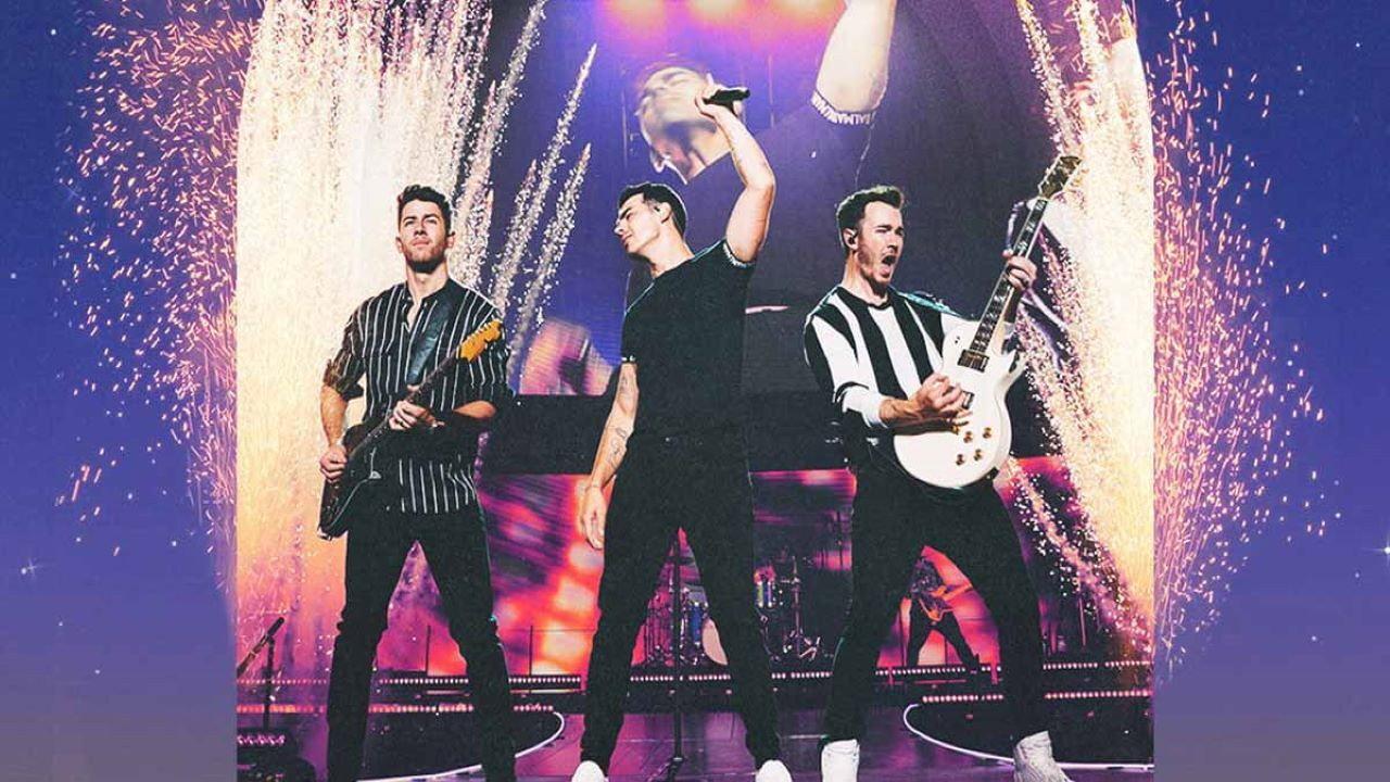 Jonas Brothers: Moments Between the Moments backdrop