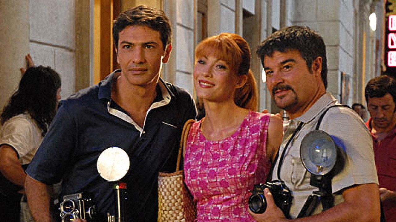 Vita da paparazzo backdrop