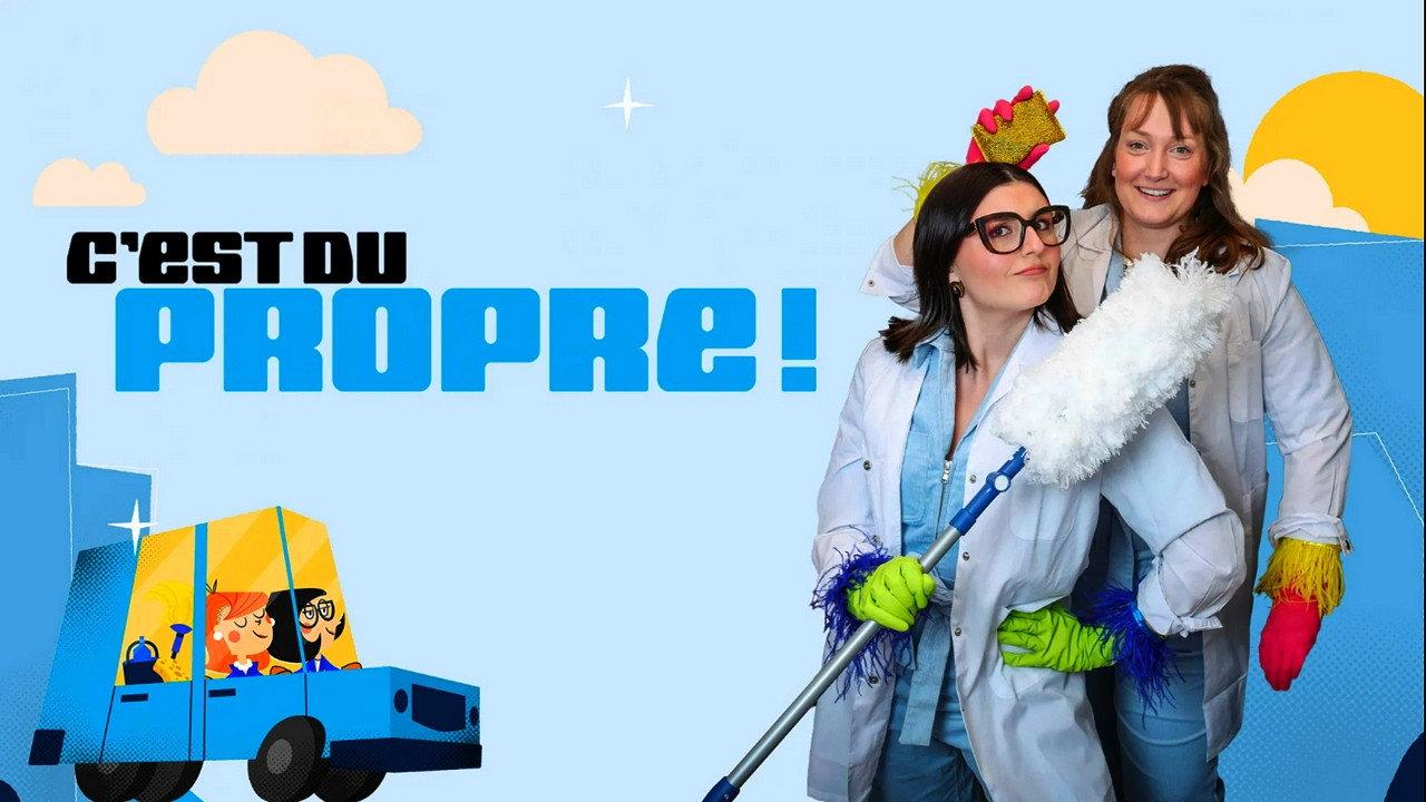 C'est du propre ! backdrop