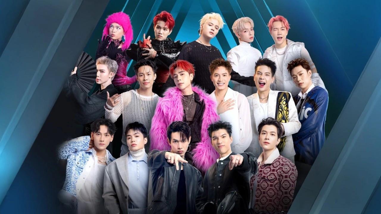 Anh Trai "Say Hi" backdrop