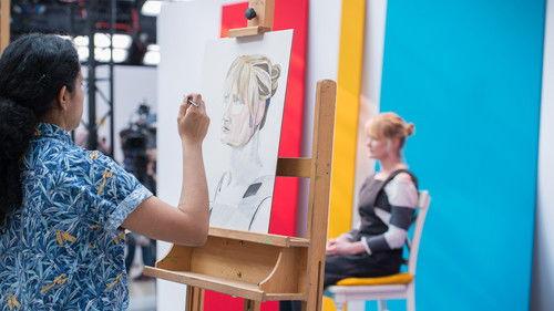 Portrait Artist of the Year Season 4 Episode 6 - Kenneth Cranham, Claire Skinner, Sope Dirisu