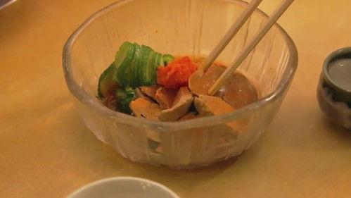 Wakako Zake Season 1 Episode 3 - Monkfish Liver in Ponzu