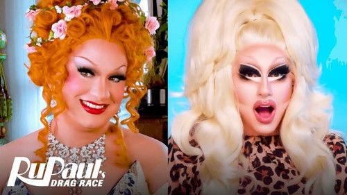 The Pit Stop Season 12 Episode 14 - The Pit Stop S13 E14 | Trixie Mattel & Jinkx Monsoon Get Lucky | RuPaul's Drag Race