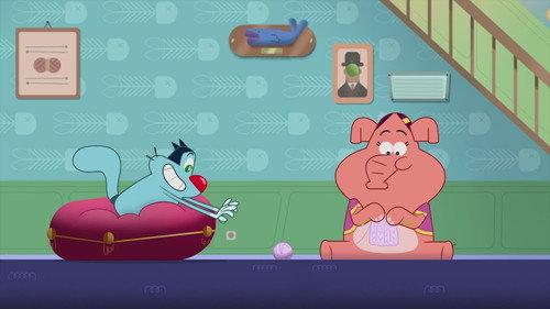 Oggy and the Cockroaches Season 8 Episode 5 - Wool Ball Madness