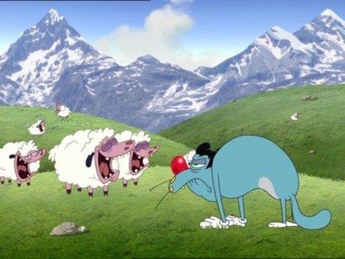 Oggy and the Cockroaches Season 3 Episode 2 - Sheepcat