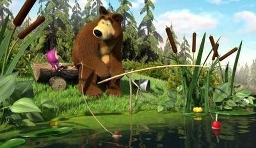 Masha and the Bear Season 1 Episode 5 - Gone Fishing!