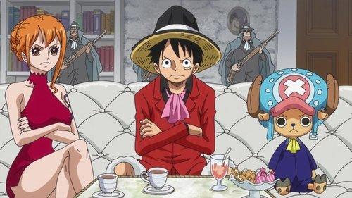 One Piece Season 19 Episode 827 - A Secret Meeting! Luffy vs. the Fire Tank Pirates!
