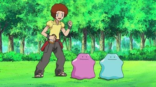 Pokémon Season 13 Episode 16 - Dealing With a Fierce Double Ditto Drama!