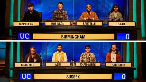 University Challenge Season 51 Episode 14 - Birmingham v Sussex