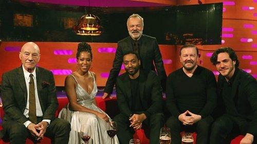 The Graham Norton Show Season 24 Episode 17 - Sir Patrick Stewart, Ricky Gervais, Regina King, Chiwetel Ejiofor, Jack Savoretti