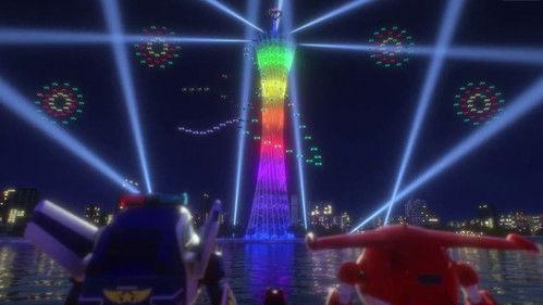 Super Wings Season 4 Episode 2 - Guangzhou Light Show