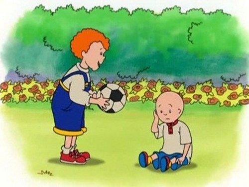 Caillou Season 1 Episode 61 - Caillou's Big Kick