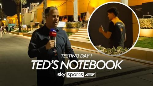 Ted's Notebook Season 14 Episode 1 - Ted's Testing Notebook - Bahrain (Bahrain International Circuit, Sakhir) - Day 1