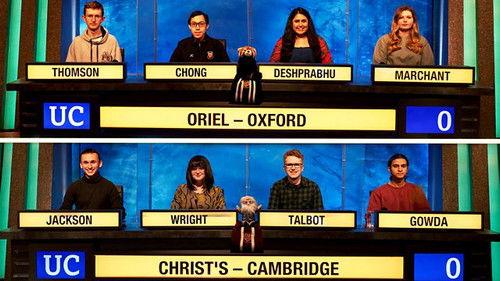 University Challenge Season 52 Episode 9 - Oriel, Oxford v Christ's, Cambridge