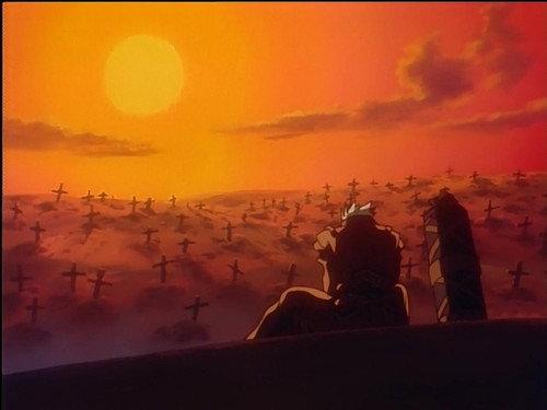 TRIGUN Season 1 Episode 26 - Under the Sky so Blue