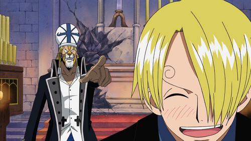 One Piece Season 10 Episode 358 - Blazing Knight Sanji!! Kick Down the Fake Wedding