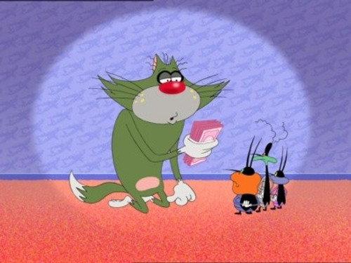 Oggy and the Cockroaches Season 3 Episode 20 - The World Underneath