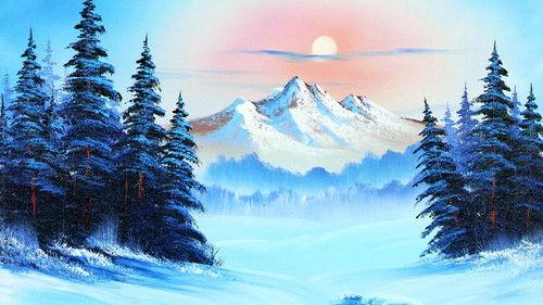 The Joy of Painting Season 9 Episode 1 - Winter Evergreens