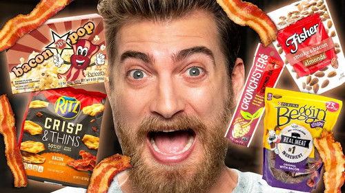 Good Mythical Morning Season 15 Episode 23 - What's The Best Bacon Snack? Taste Test