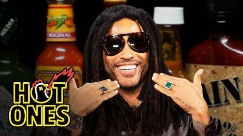Hot Ones Season 20 Episode 3 - Lenny Kravitz Stays Cool While Eating Spicy Wings