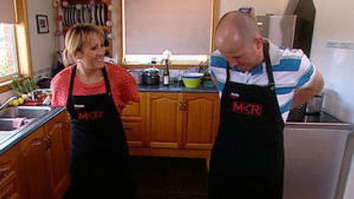 My Kitchen Rules Season 3 Episode 15 - Elimination Kitchen: Megan and Andy (TAS, Group 2)