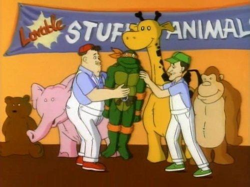 Teenage Mutant Ninja Turtles Season 4 Episode 3 - Michaelangelo Toys Around