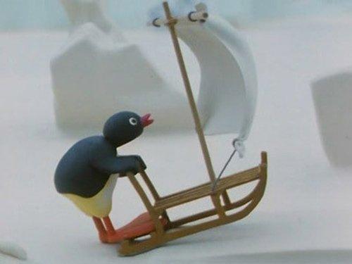 Pingu Season 2 Episode 4 - Pingu Surfing on the Ice