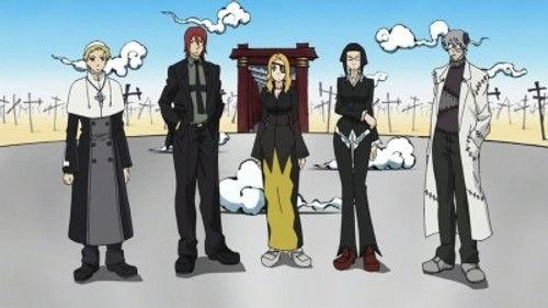 Soul Eater Season 1 Episode 25 - The Death Scythes Convene - Stop Dad's Staff Reassignment!?