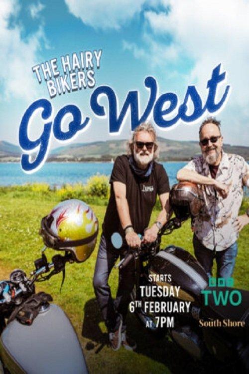 The Hairy Bikers Go West poster