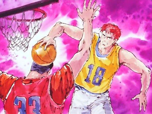 Slam Dunk Season 1 Episode 7 - Hanamichi's Debut! Dunk Attack