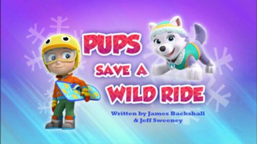 PAW Patrol Season 4 Episode 11 - Pups Save a Wild Ride