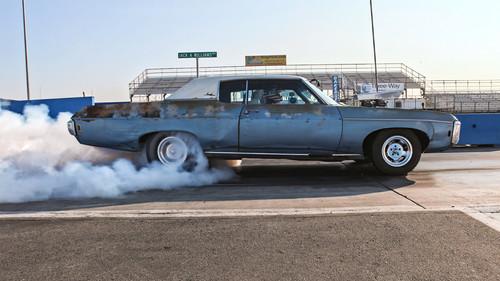 Roadkill Garage Season 7 Episode 3 - Dyno and Drag in the Crusher Impala!