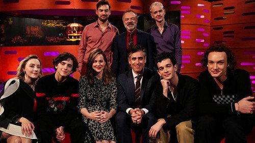 The Graham Norton Show Season 24 Episode 14 - Laura Linney, Saoirse Ronan, Timothée Chalamet, Stephen Mangan, The 1975