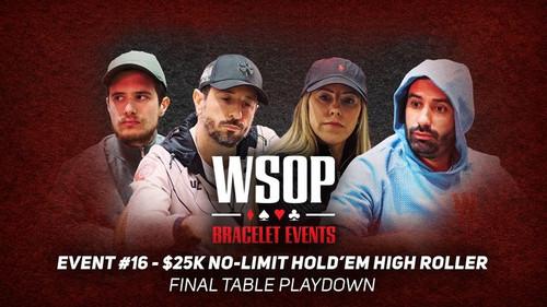 World Series of Poker Season 2023 Episode 20 - Event #16: $25,000 High Roller No-Limit Hold’em 8-Handed