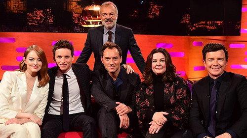 The Graham Norton Show Season 24 Episode 5 - Eddie Redmayne, Jude Law, Melissa McCarthy, Emma Stone, Rick Astley