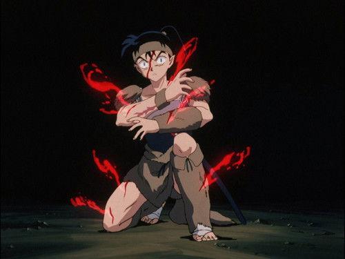 InuYasha Season 1 Episode 40 - The Deadly Trap of the Wind Sorceress, Kagura