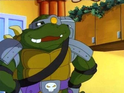 Teenage Mutant Ninja Turtles Season 6 Episode 11 - Donatello Trashes Slash