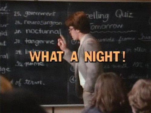 Degrassi Junior High Season 1 Episode 9 - What a Night!