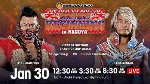 New Japan Pro Wrestling Season 50 Episode 5 - The New Beginning In Nagoya
