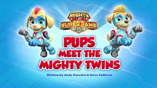 PAW Patrol Season 6 Episode 16 - Mighty Pups, Super Paws: Pups Meet the Mighty Twins