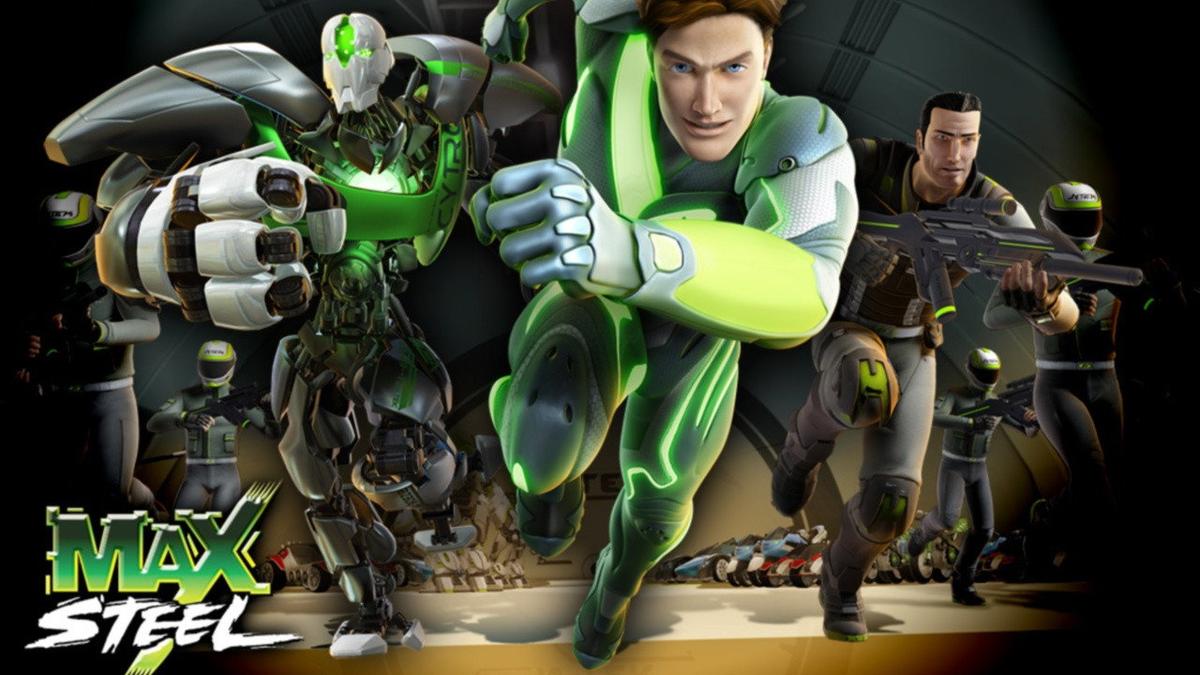 Max Steel backdrop