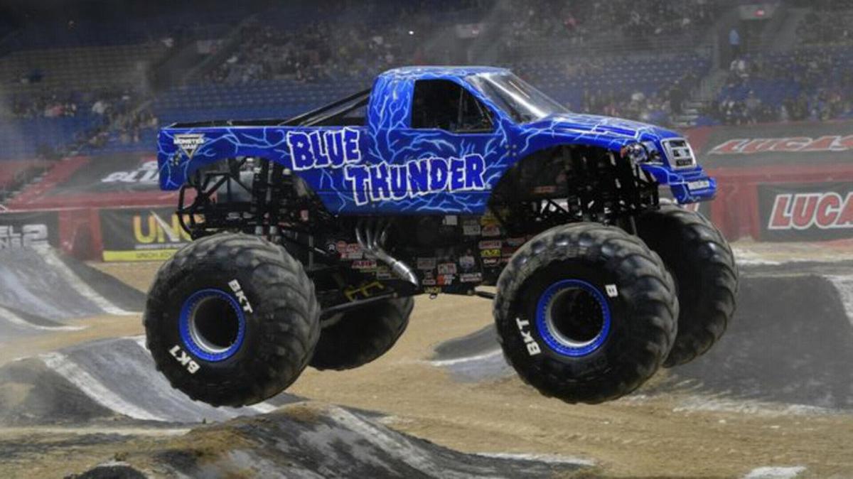 Monster Jam backdrop
